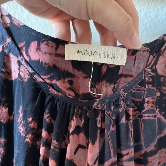 Moon & Sky Tie Die Midi Dress - Picture 5 of 6